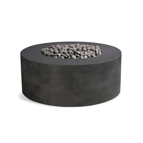 Kylindros Concrete Fire Table