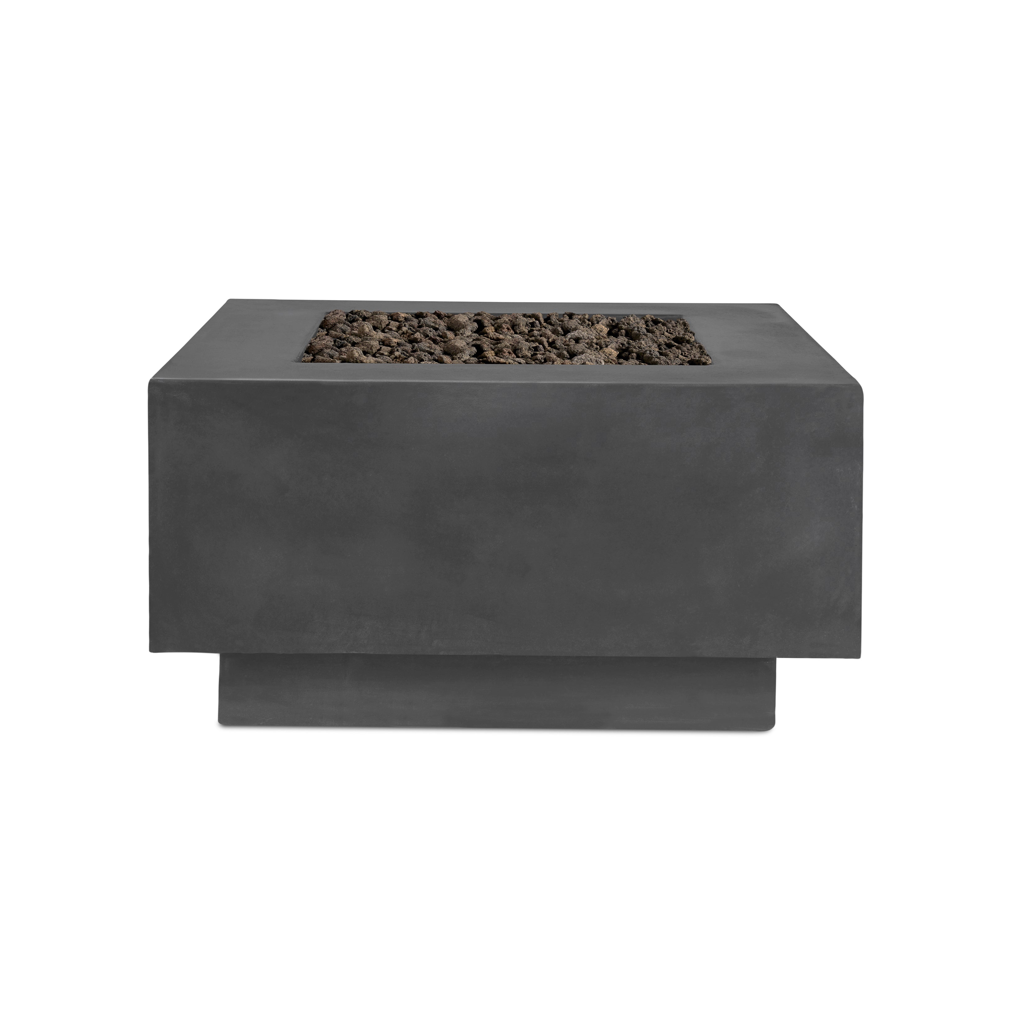 Cubo Concrete Fire Table