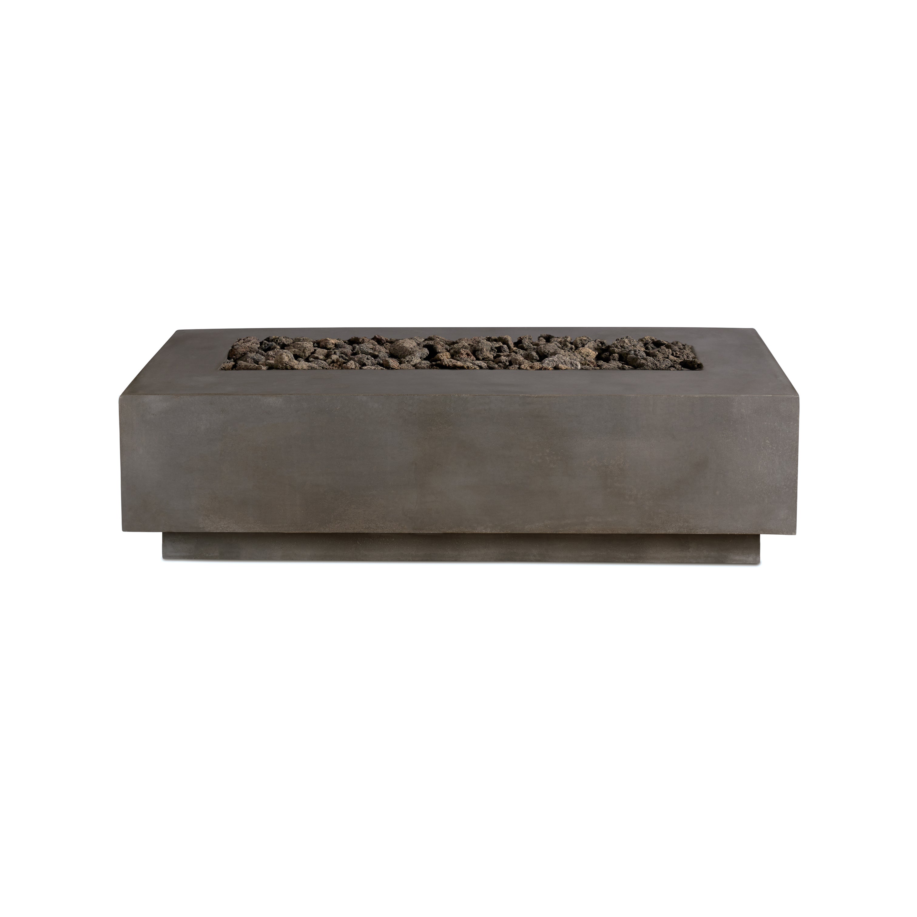 Lineal  Rectangular Concrete Fire Table