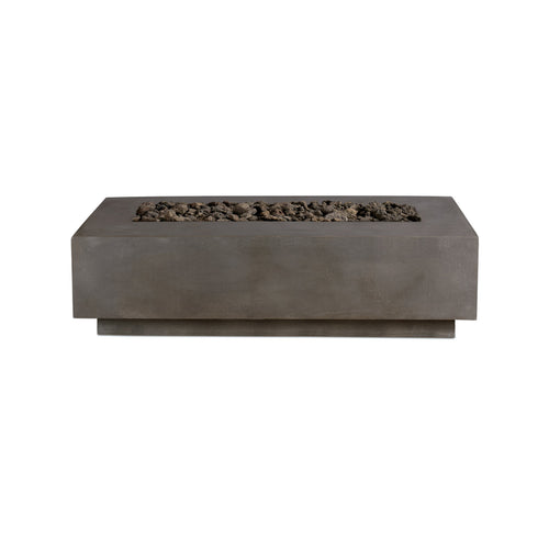 Lineal  Rectangular Concrete Fire Table