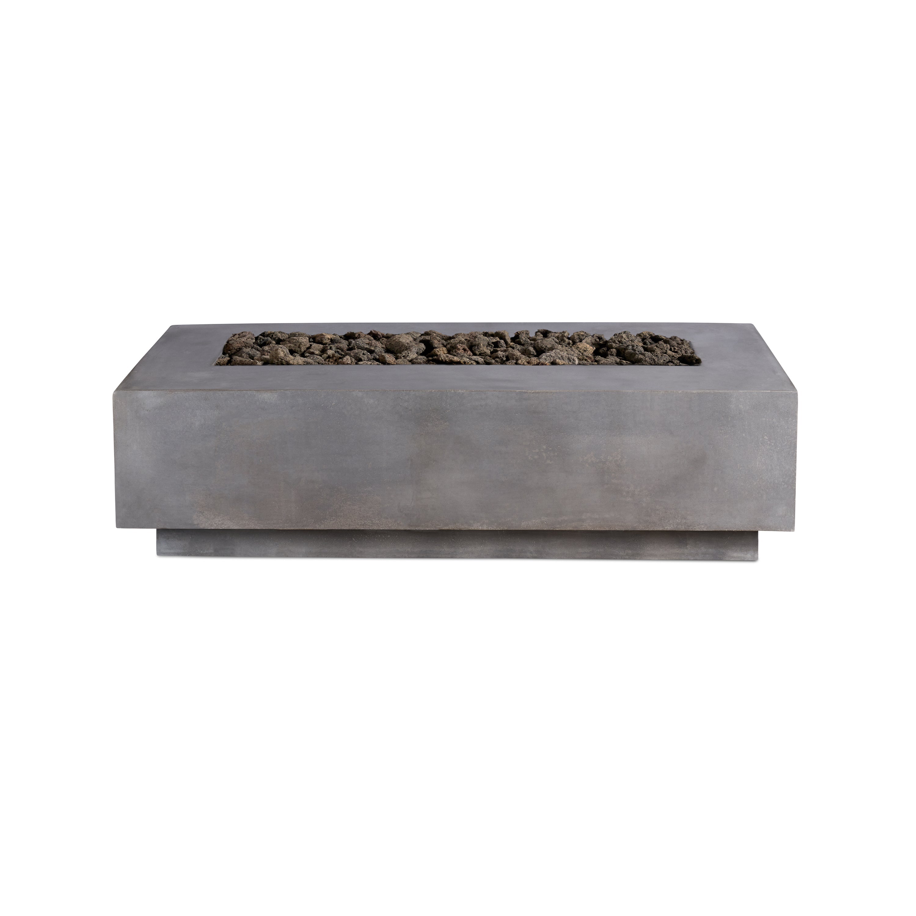 Lineal  Rectangular Concrete Fire Table