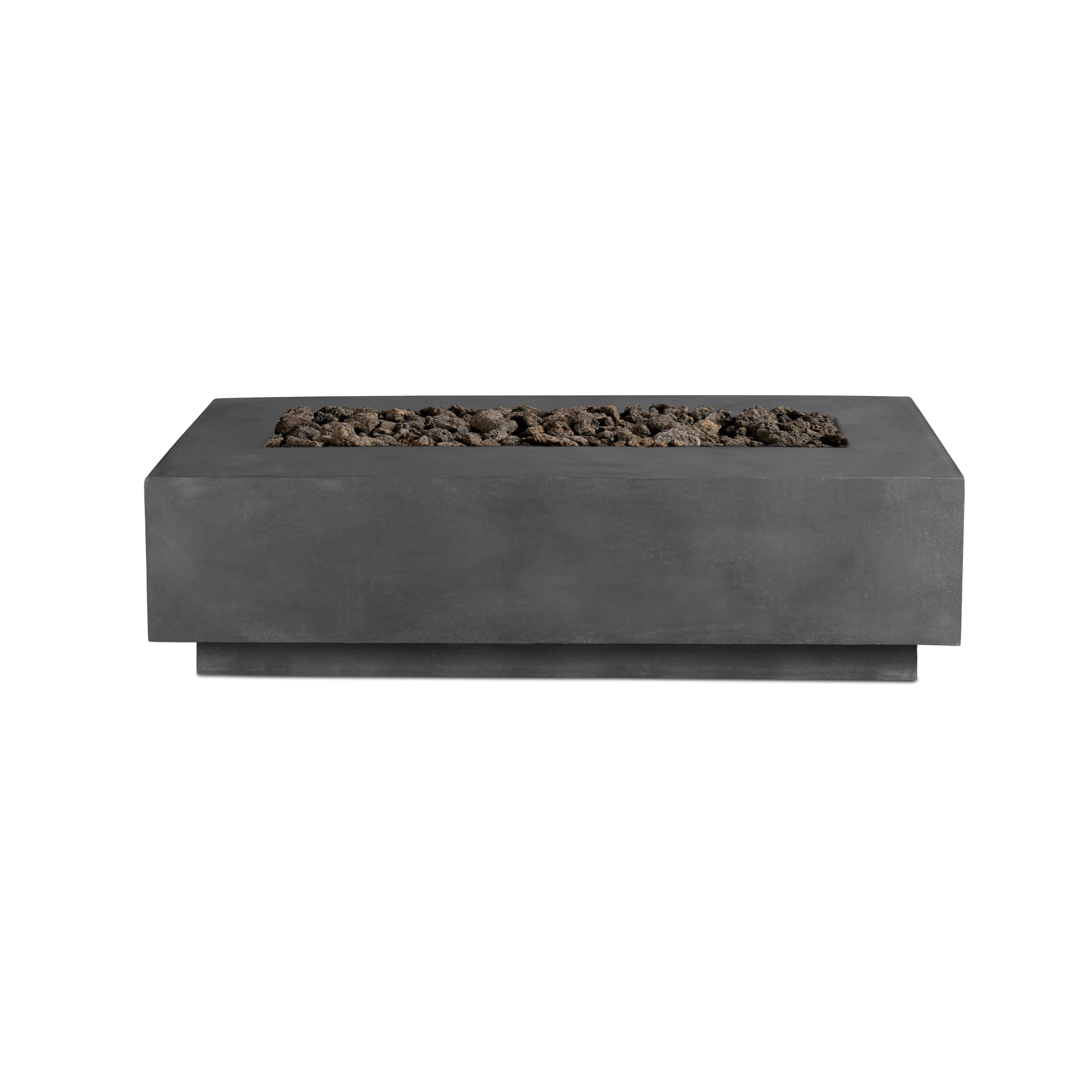 Lineal  Rectangular Concrete Fire Table
