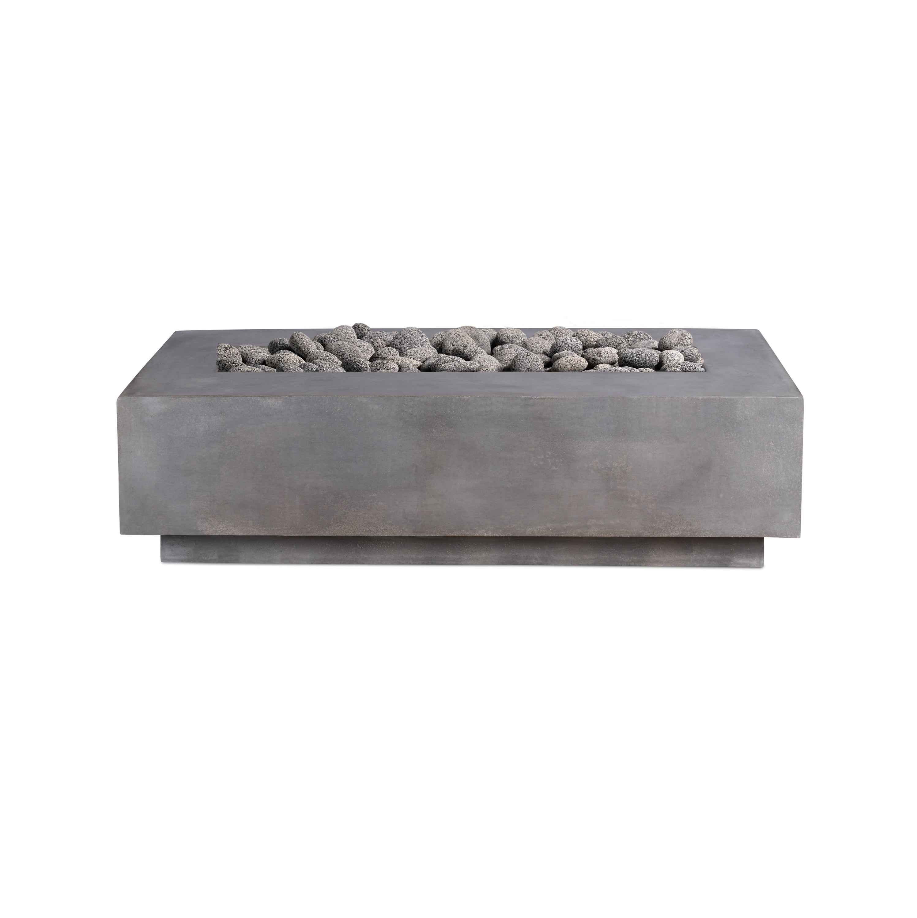 Lineal  Rectangular Concrete Fire Table