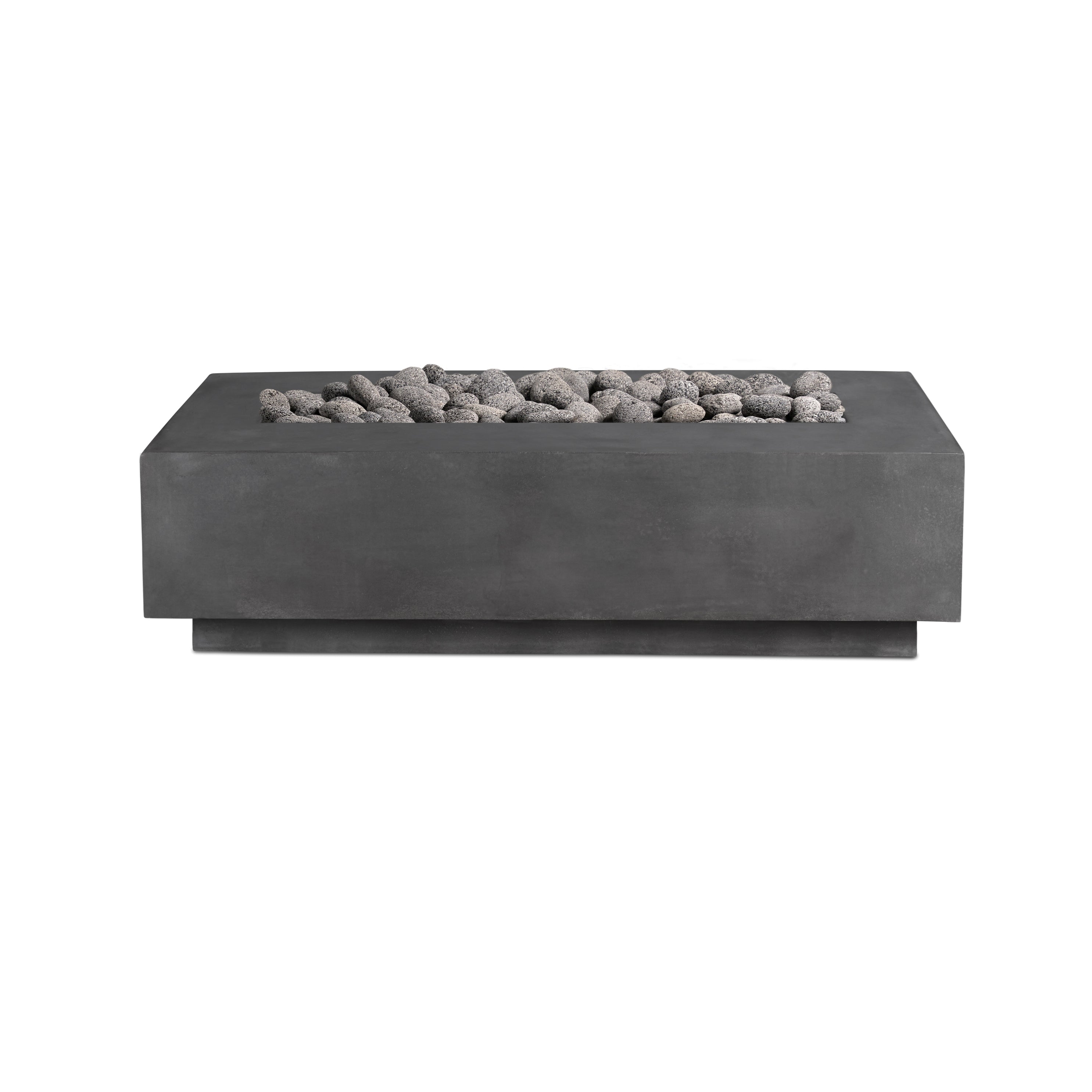 Lineal  Rectangular Concrete Fire Table
