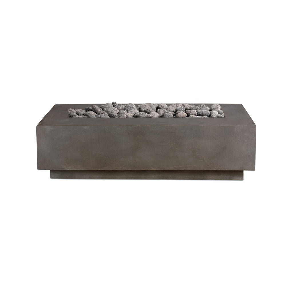 Lineal  Rectangular Concrete Fire Table