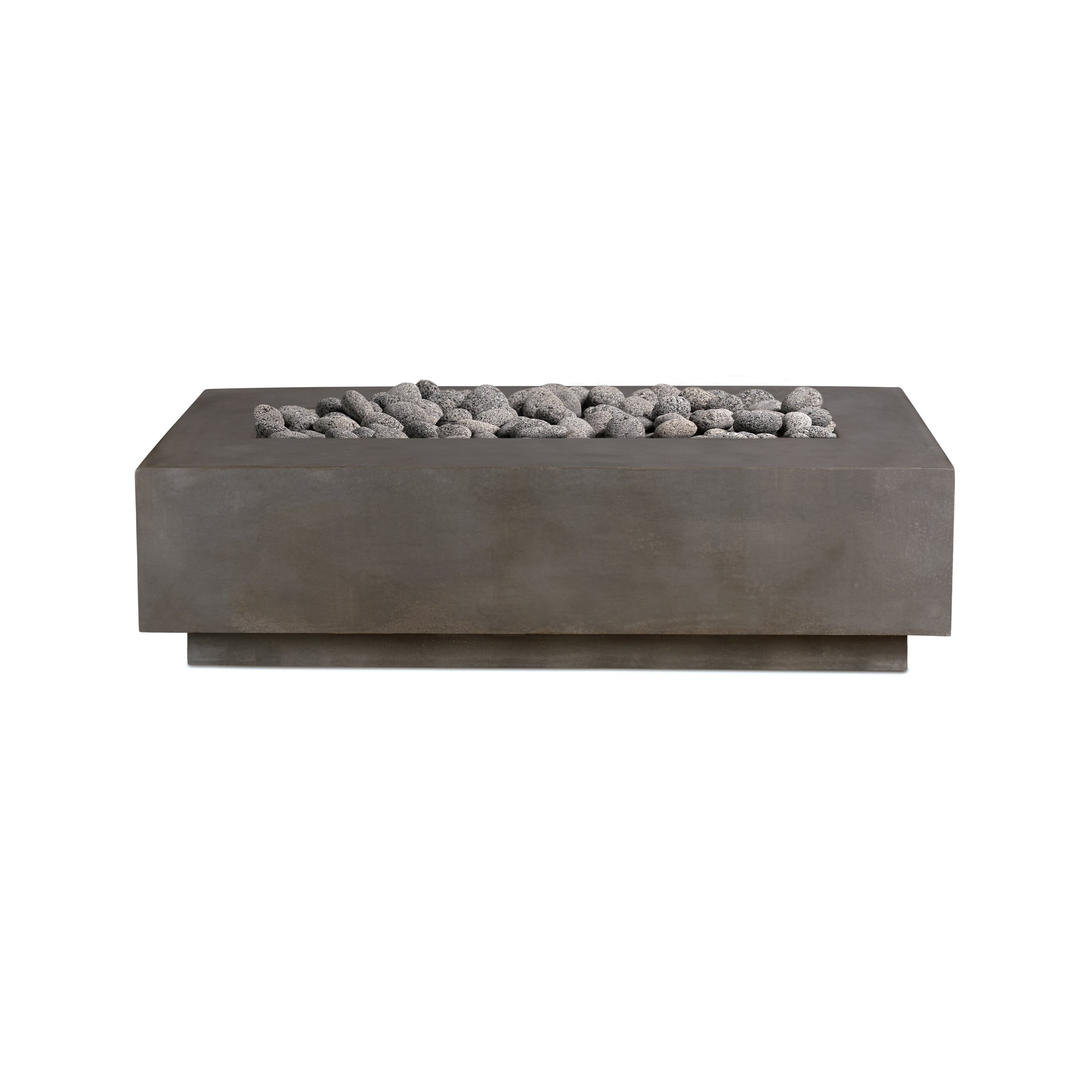 Lineal  Rectangular Concrete Fire Table