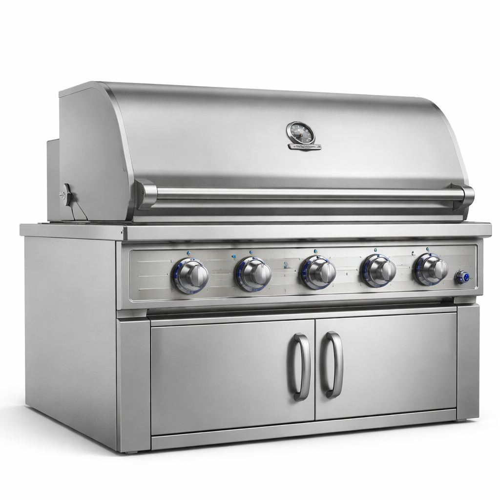 Built-In 36" Stainless Steel Grill