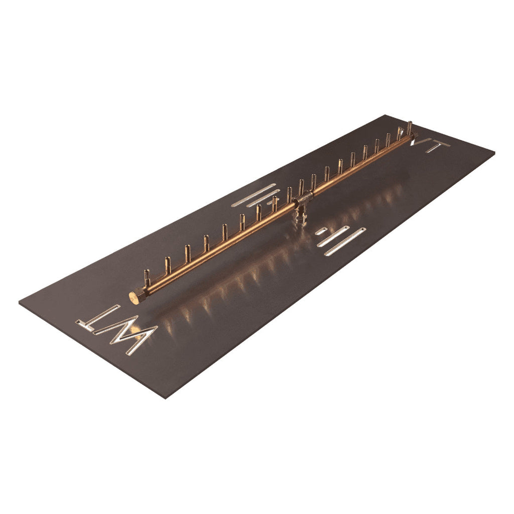 Lineal  Rectangular Concrete Fire Table
